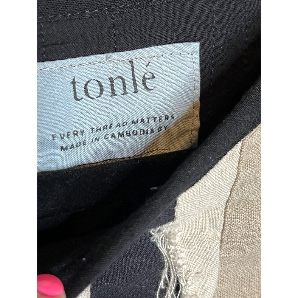 Tonle Kita Short Sleeve Upcycled Shirt (M) - Picture 8 of 10